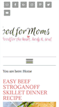 Mobile Screenshot of faithfilledfoodformoms.com